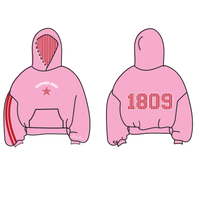 MIAMI U SENIORS HEAVYWEIGHT HOODIES - PINK (APRIL 2025)
